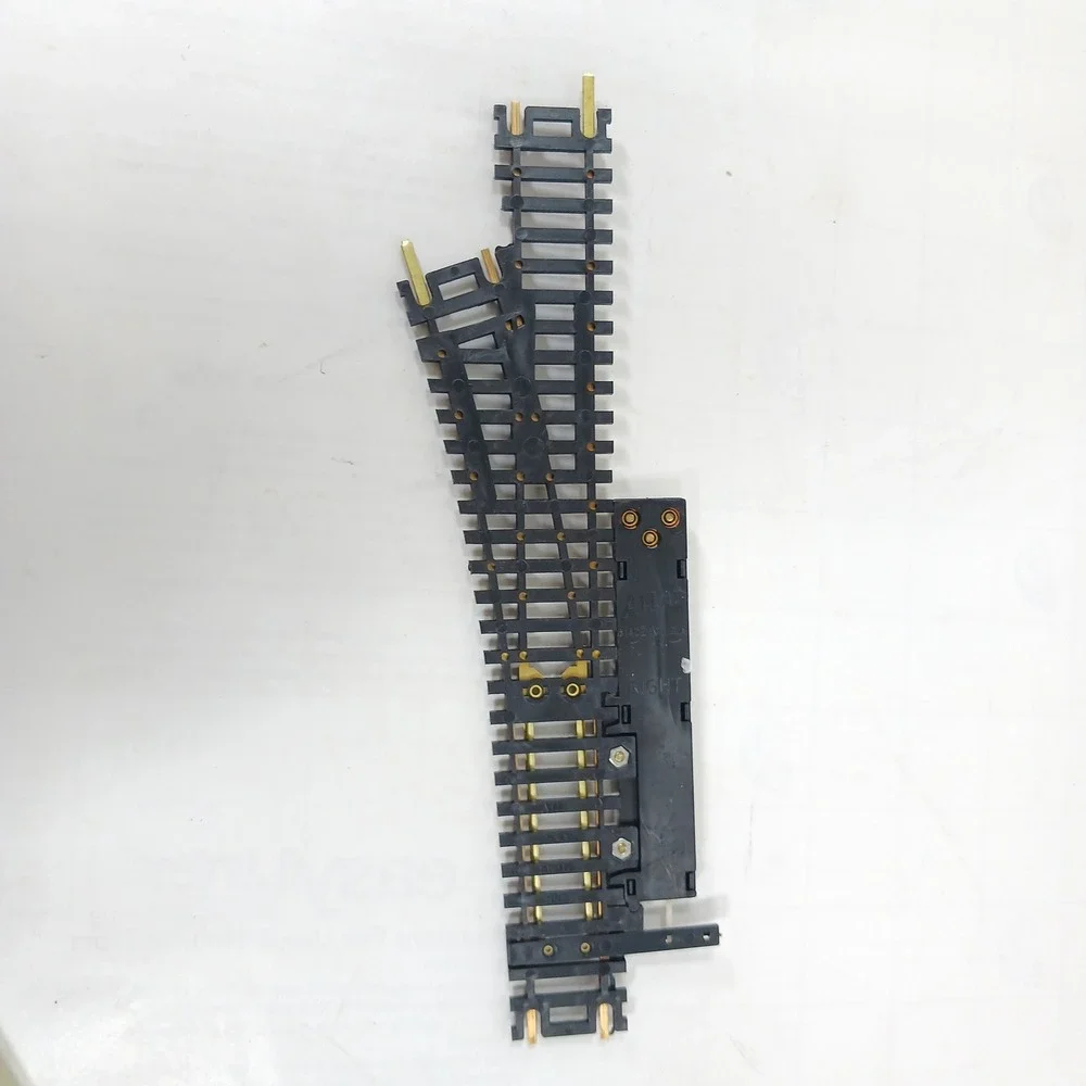 set of 2 Atlas HO Scale Remote Right Hand Switch Track Brass Rail Model Railroad